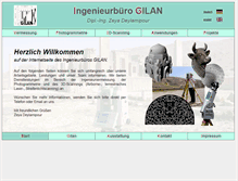 Tablet Screenshot of gilan-survey.com